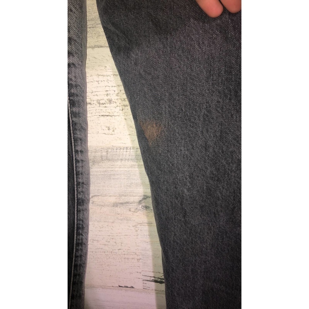 Good American Vintage Two Tone Jean black and gray classic jeans 0/25 - Picture 5 of 13